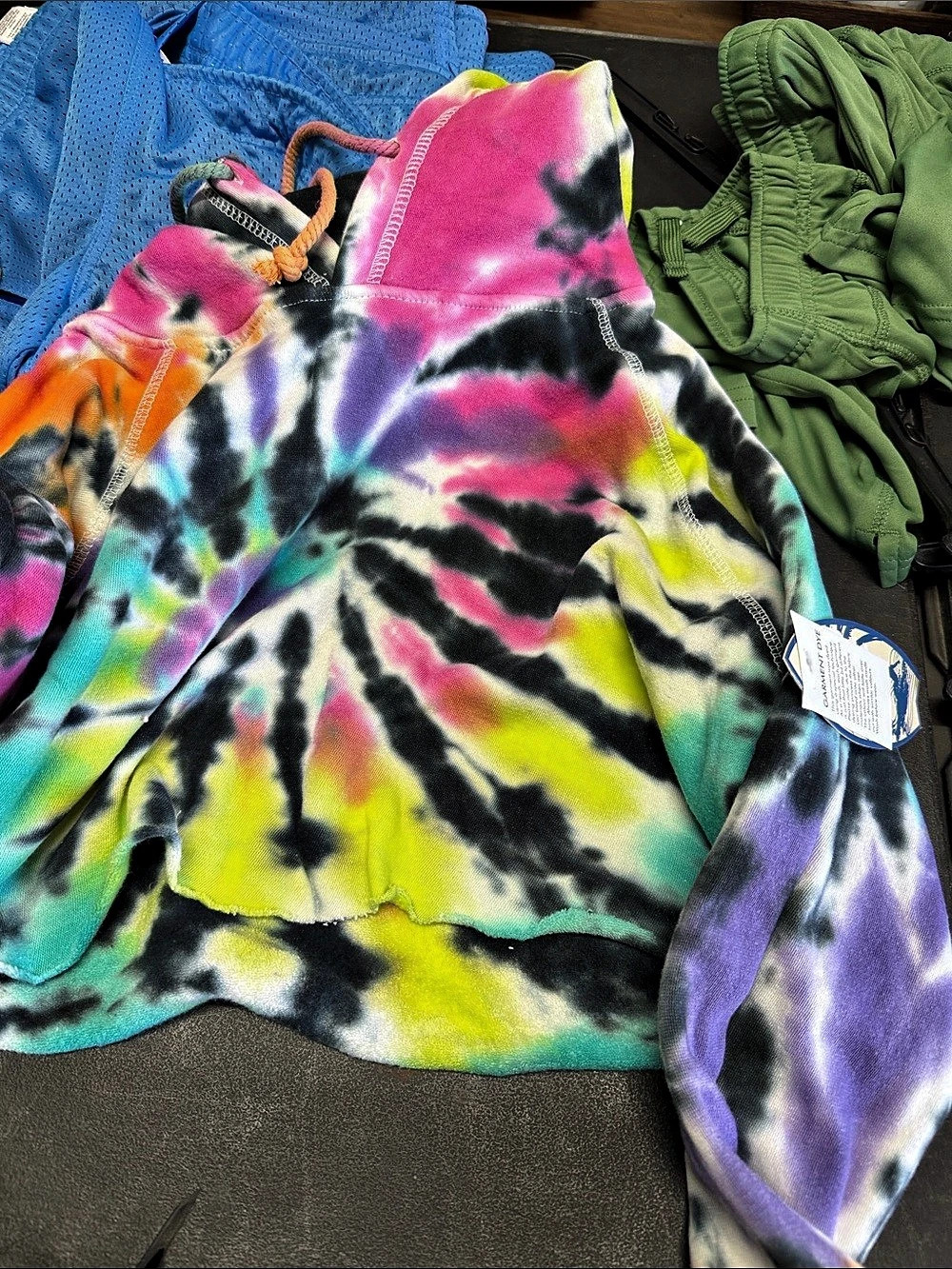 Pop Surf Tie-Dye Hoodie NWT
